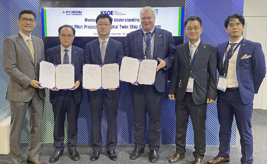 DNV awards AiP to HHI Group’s digital twin ship system